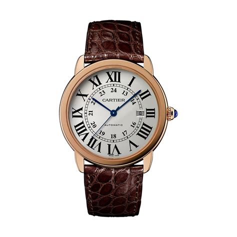 cartier watch ronde solo|ronde louis cartier watch price.